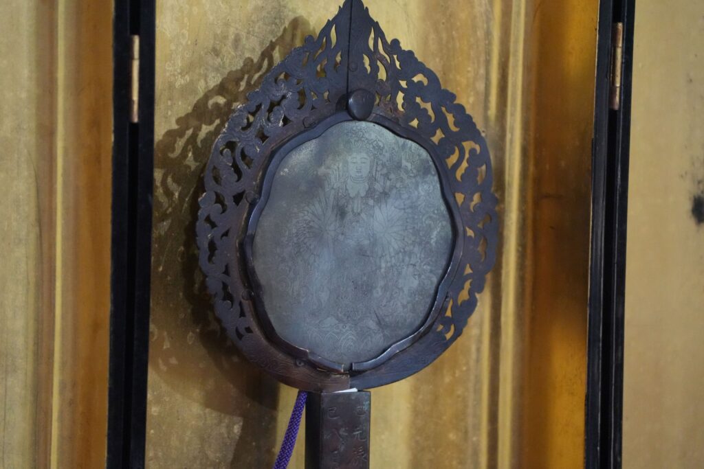 線刻千手観音等鏡像