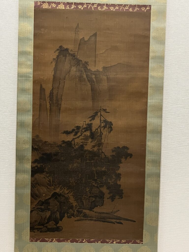 風雨山水図（伝馬遠筆）